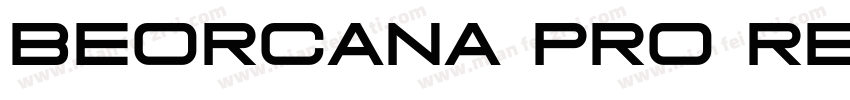 Beorcana Pro Regular字体转换